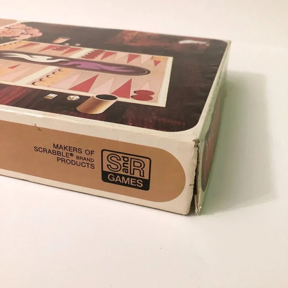 Vtg 1975 Backgammon Board Game S and R Games Selchow Righter Complete - Picture 2 of 15